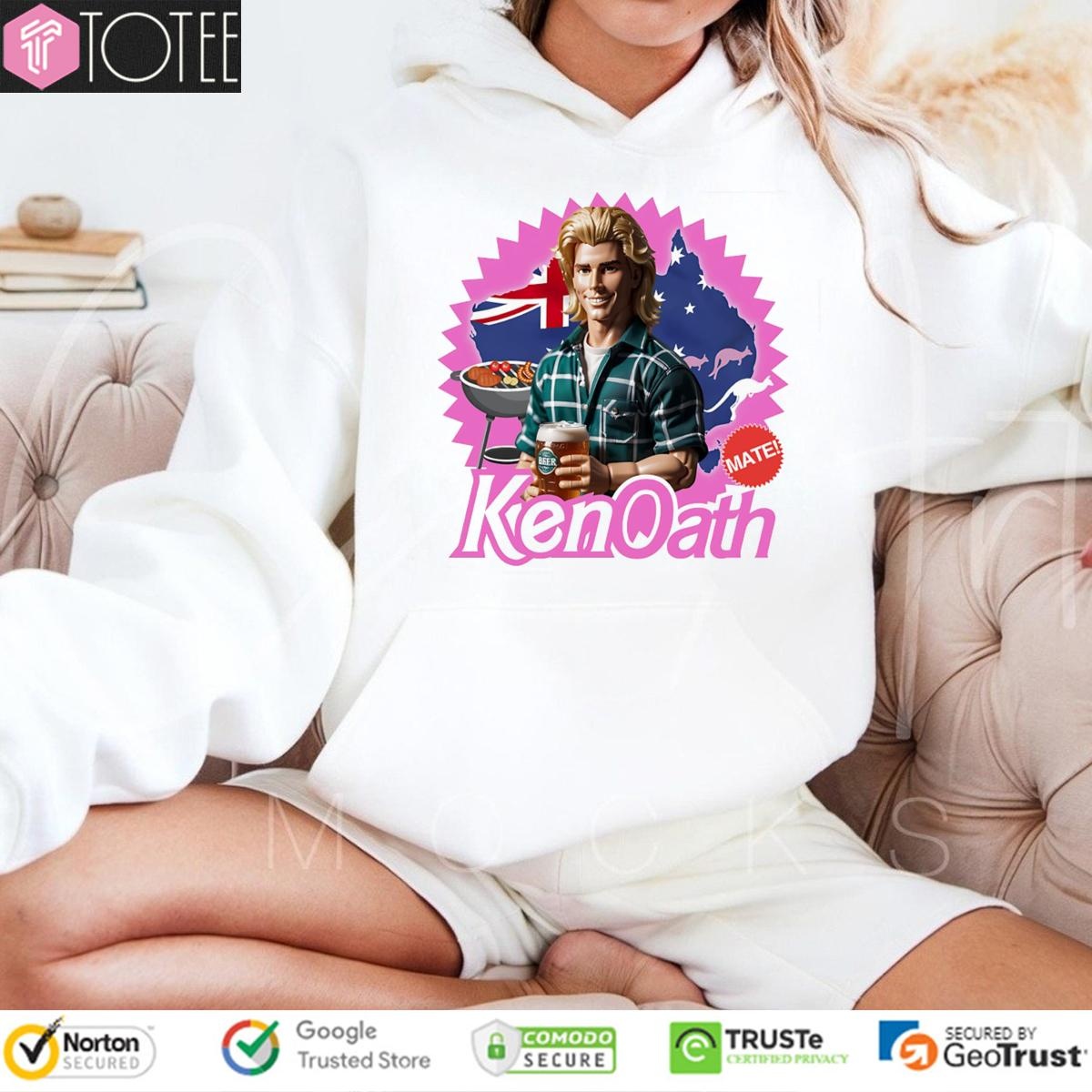 Aussie Bogan Ken Ken Oath Mate Retro T-shirt 2