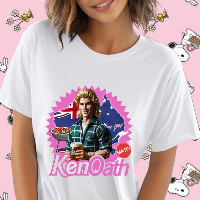 Aussie Bogan Ken Ken Oath Mate Retro T-shirt 4