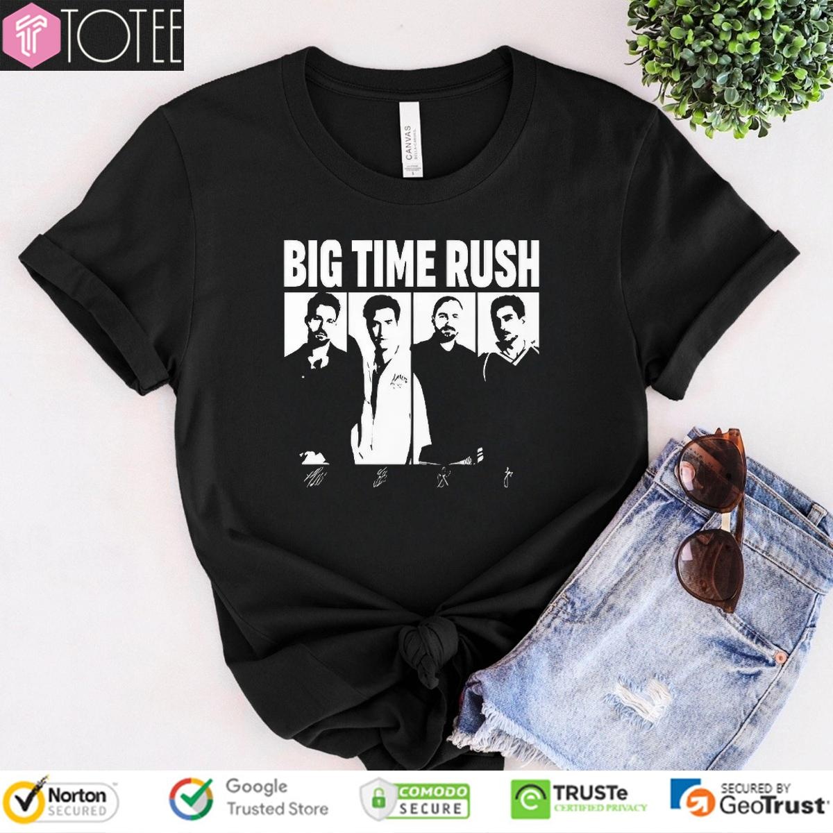 Big Time Rush Tour 2025 Signatures T-shirt