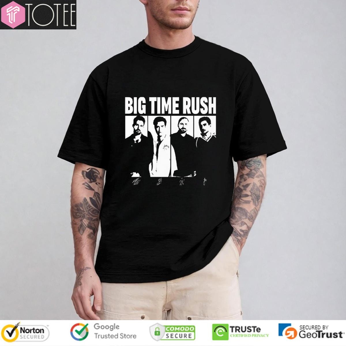 Big Time Rush Tour 2025 Signatures T-shirt 4