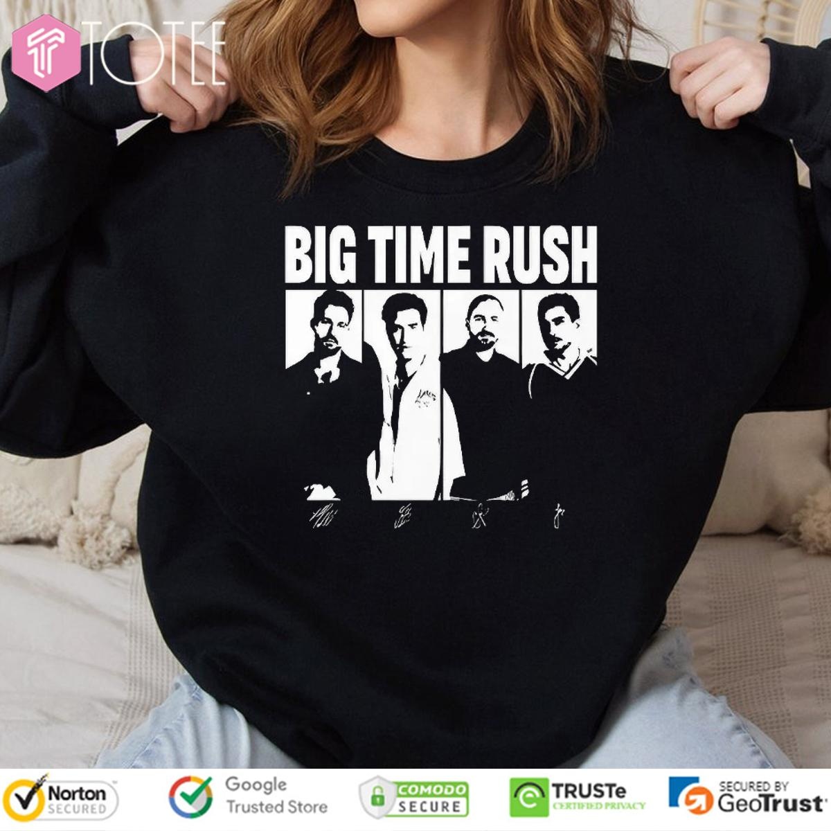 Big Time Rush Tour 2025 Signatures T-shirt 3