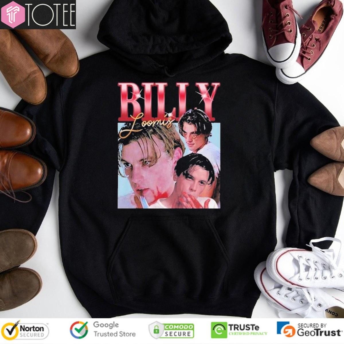 Billy Loomis Scream Vintage Bootleg Graphic T-shirt 2