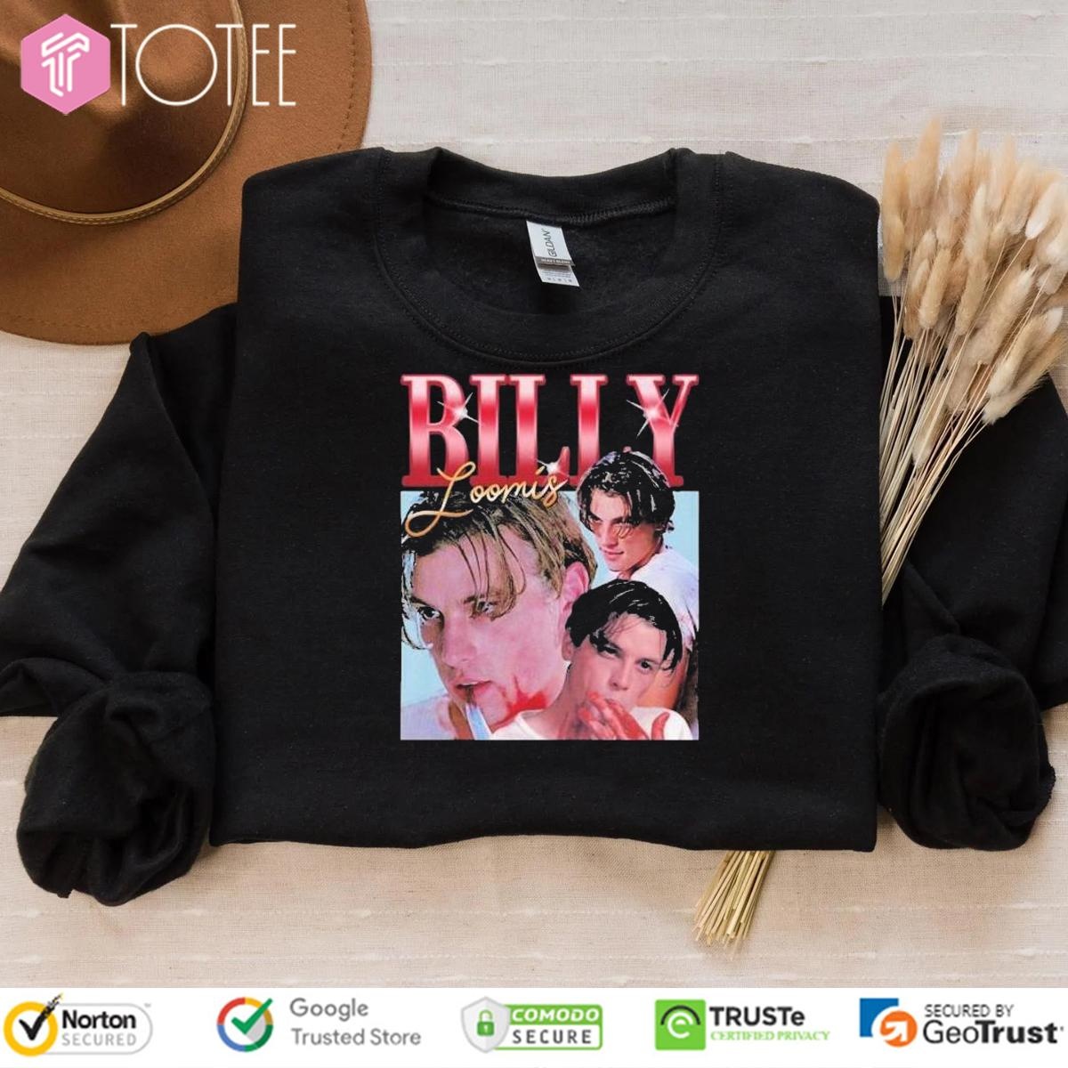 Billy Loomis Scream Vintage Bootleg Graphic T-shirt 3