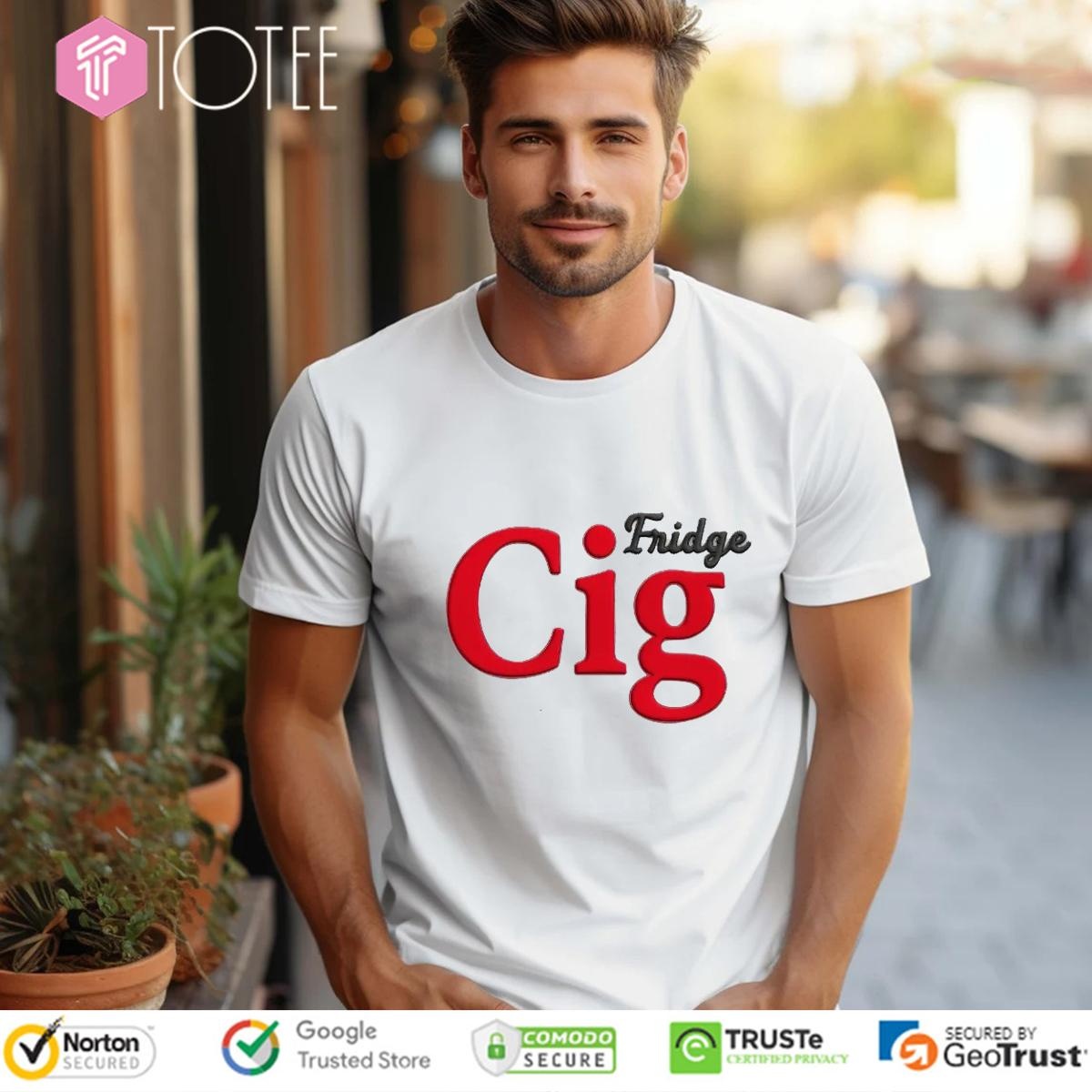 Cig Fridge Cigarette T-shirt 1