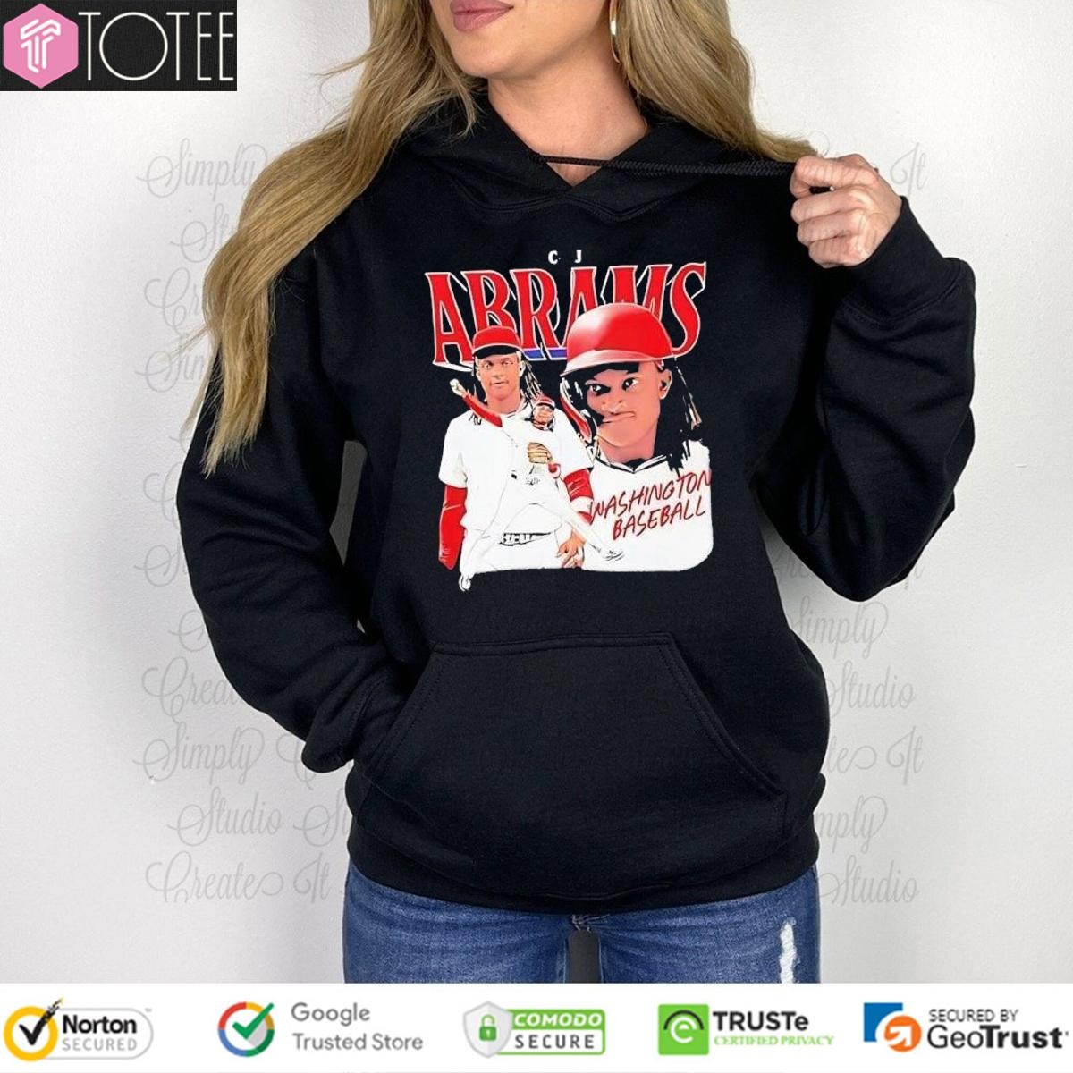 Cj Abrams Washington Nationals Baseball Shirt 2