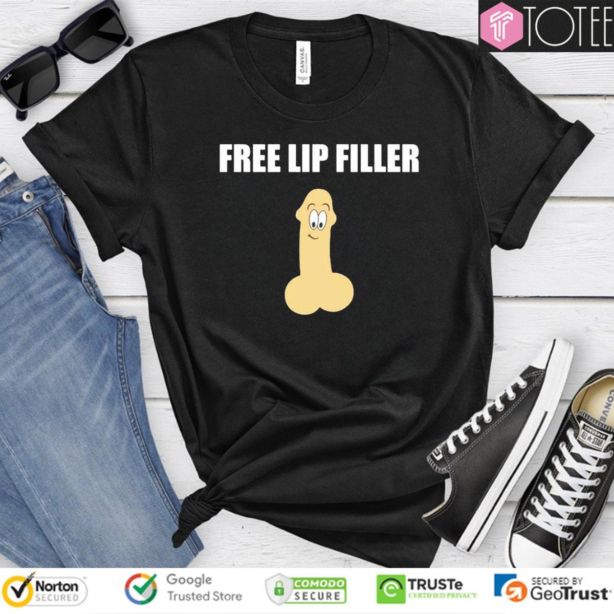 Dick Free Lip Filler Joshua Summerhays T-shirt