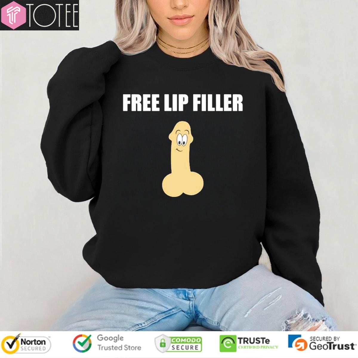 Dick Free Lip Filler Joshua Summerhays T-shirt 3