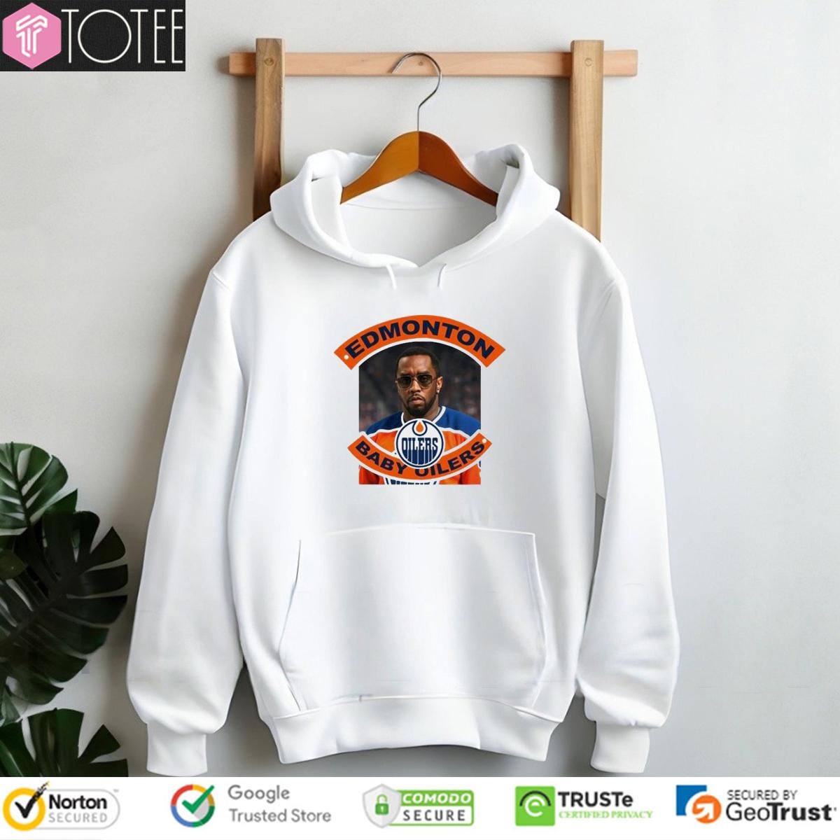 Edmonton Baby Oilers Parody Diddy Edmonton Oilers T-shirt 2