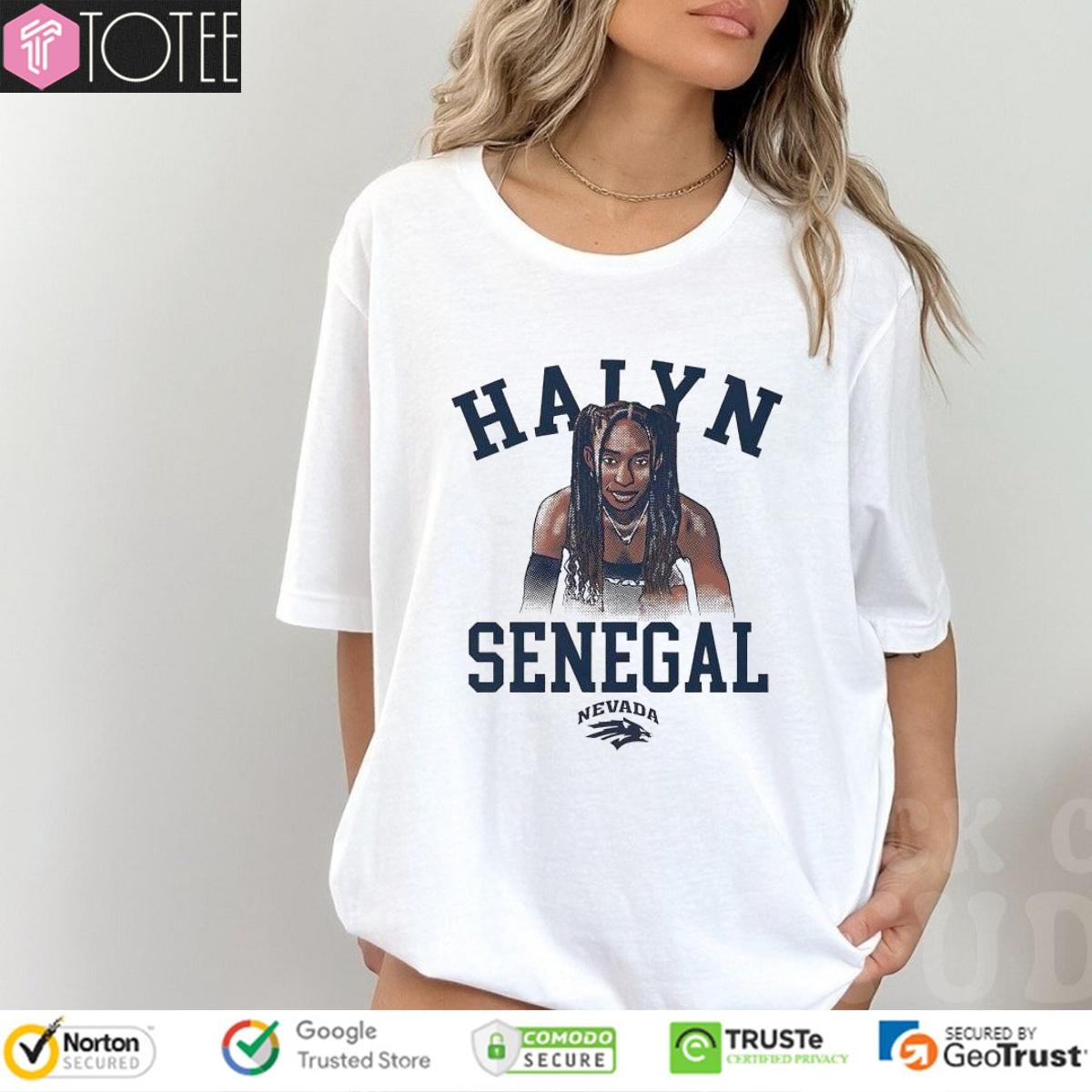 Halyn Senegal Nevada Wolf Pack T-shirt
