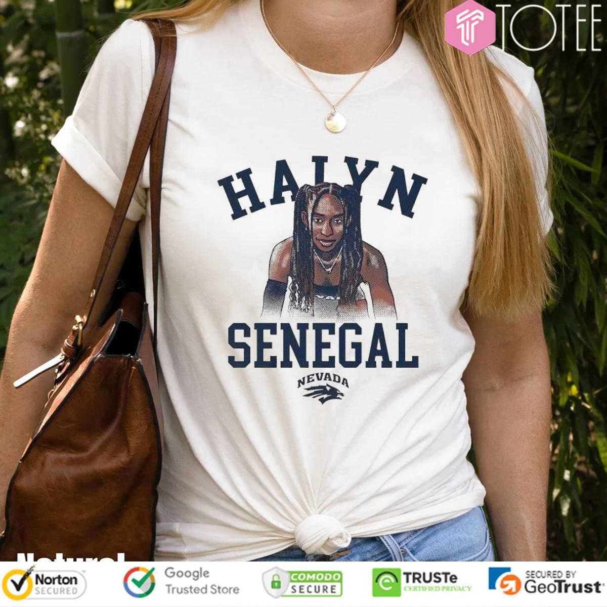 Halyn Senegal Nevada Wolf Pack T-shirt 4