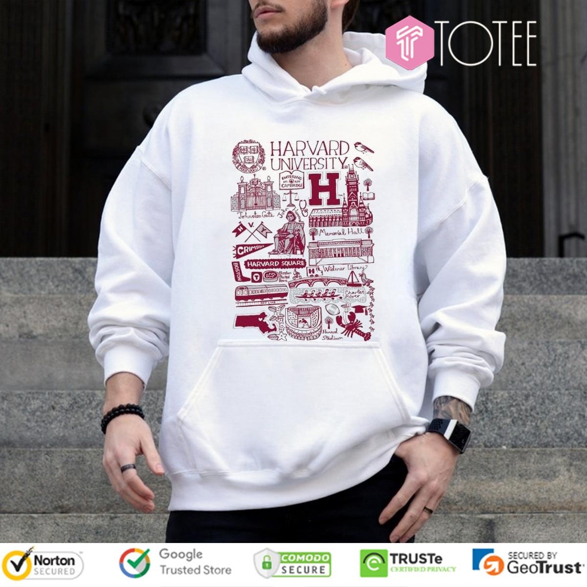 Harvard University Art Illustration T-shirt 2