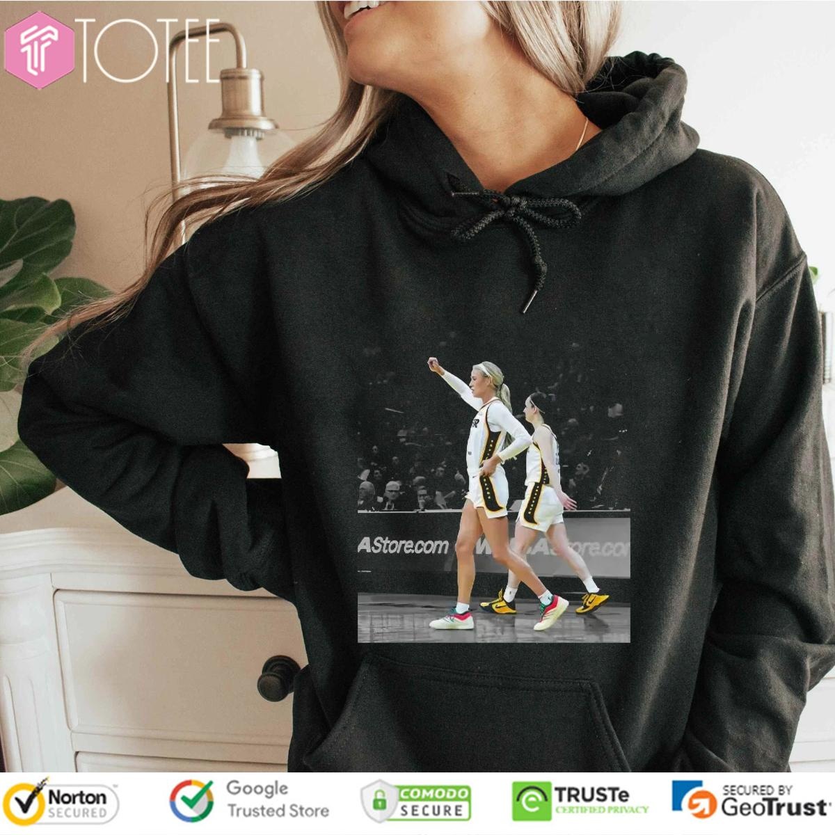 Indiana Fever Sophie Cunningham Protecting Caitlin Clark T-shirt 2