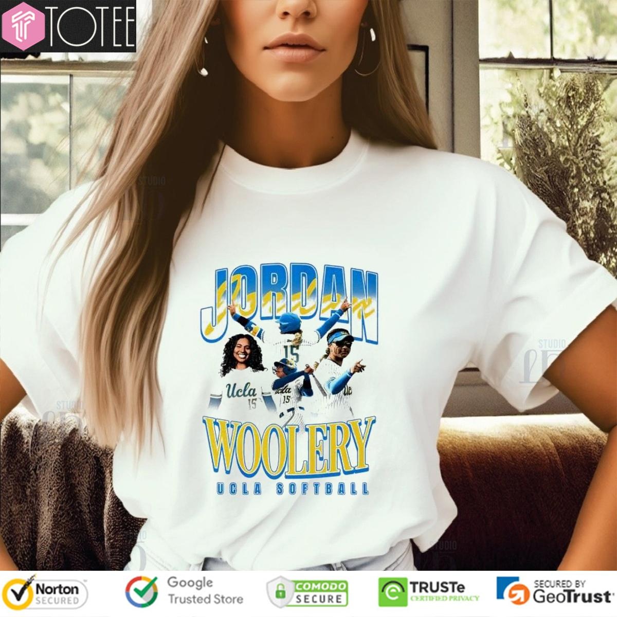 Jordan Woolery Ucla Bruins Softball College T-shirt 4