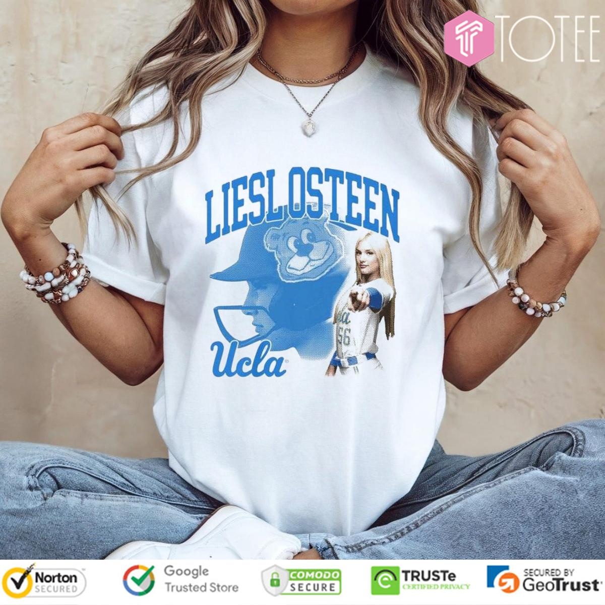 Liesl Osteen Portrait Ucla Bruins Baseball Shirt 4