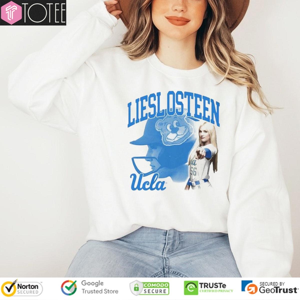 Liesl Osteen Portrait Ucla Bruins Baseball Shirt 3