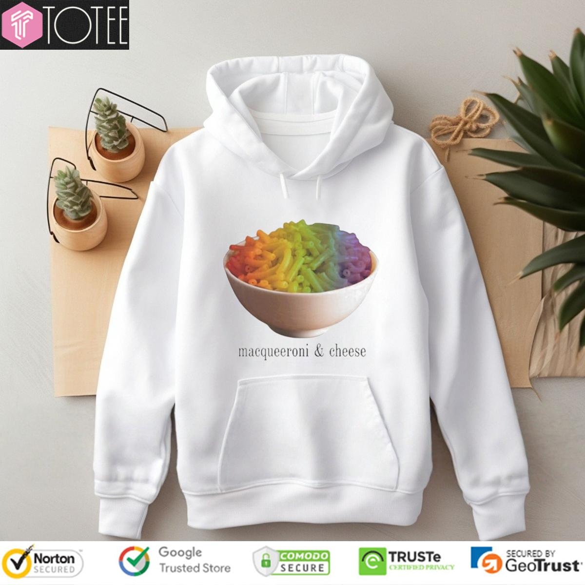 Macqueeroni And Cheese Pride Rainbow T-shirt 2