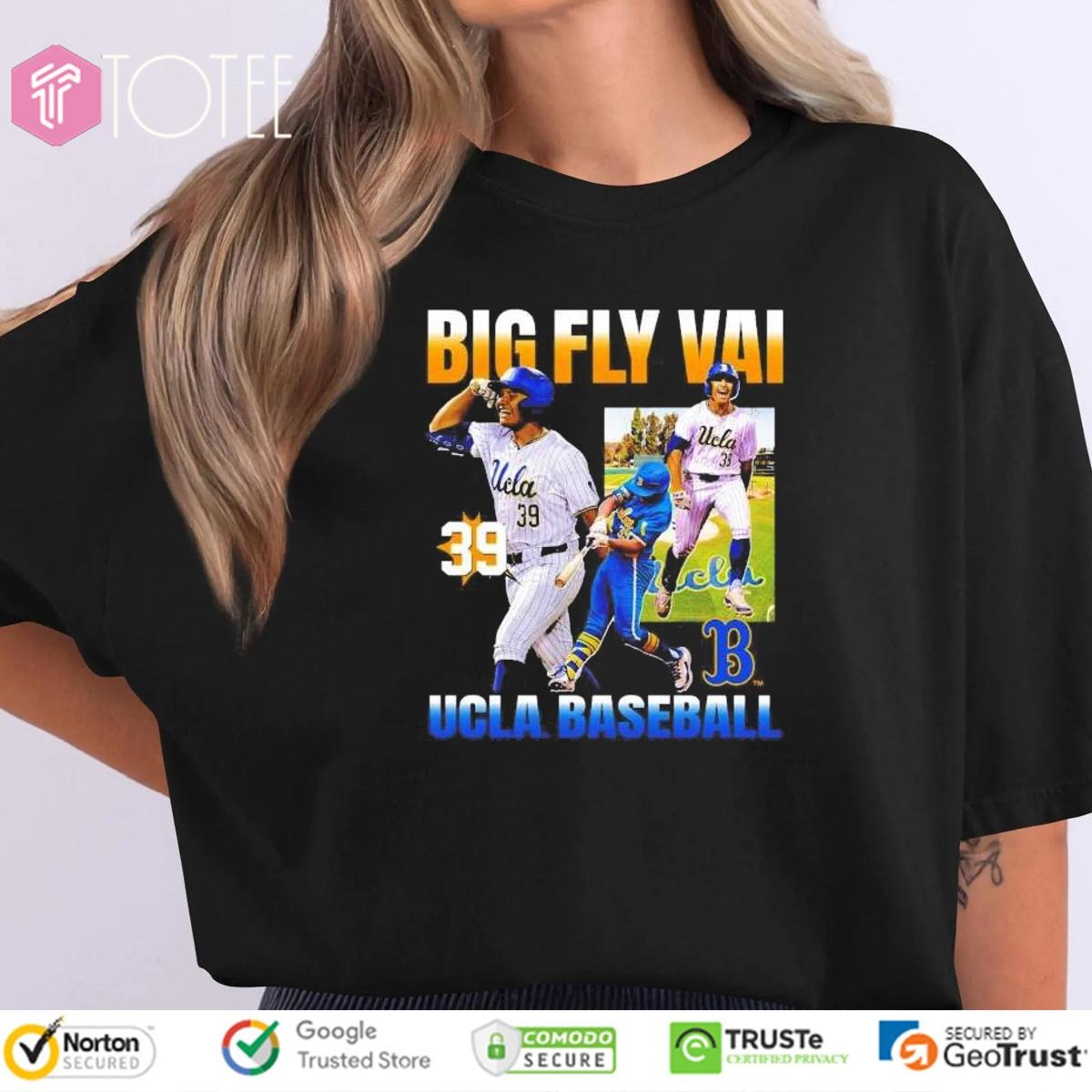 Mulivai Levu 90S Big Fly Vai Ucla Bruins Baseball Shirt 1