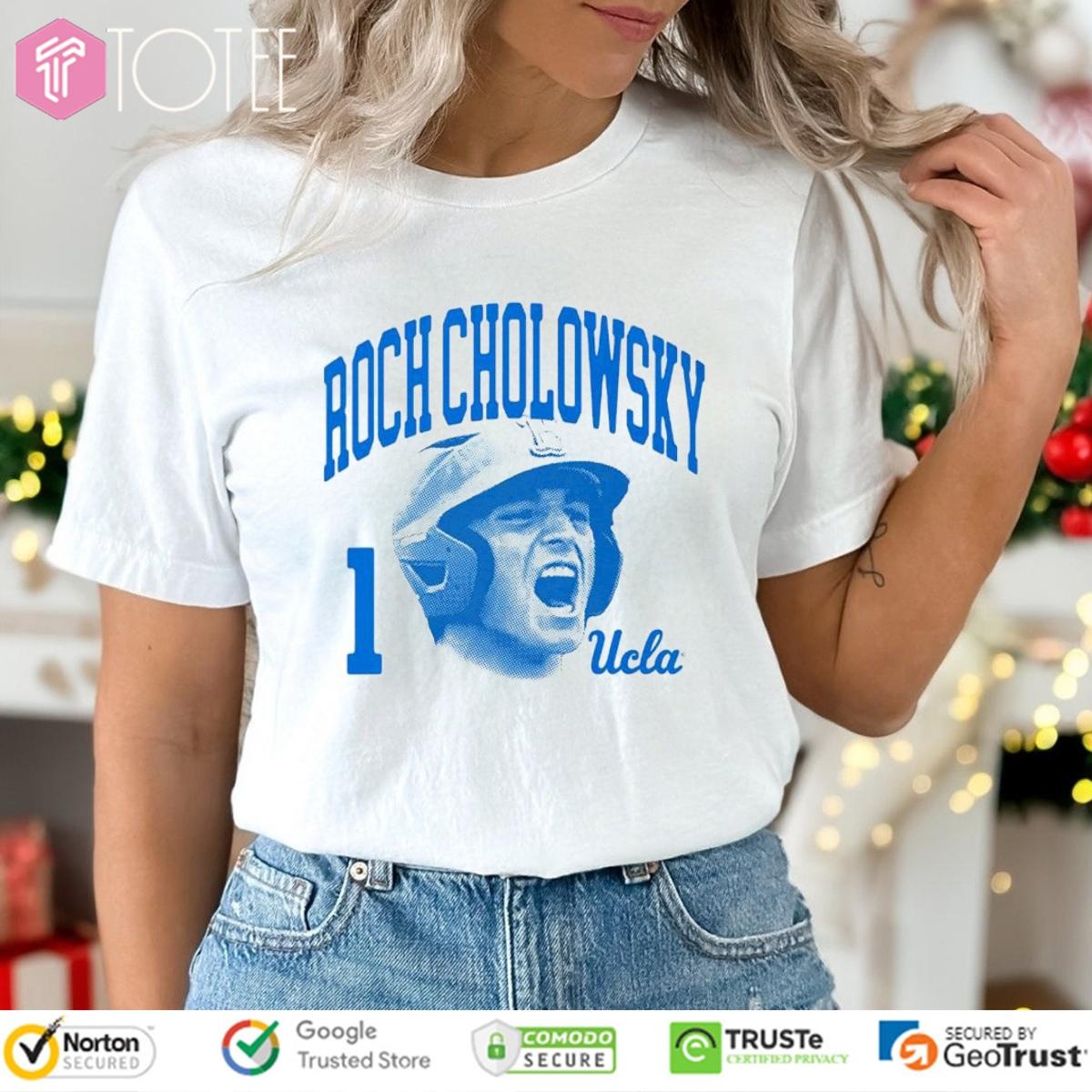 Roch Cholowsky Portrait Shout Ucla Bruins Shirt 4