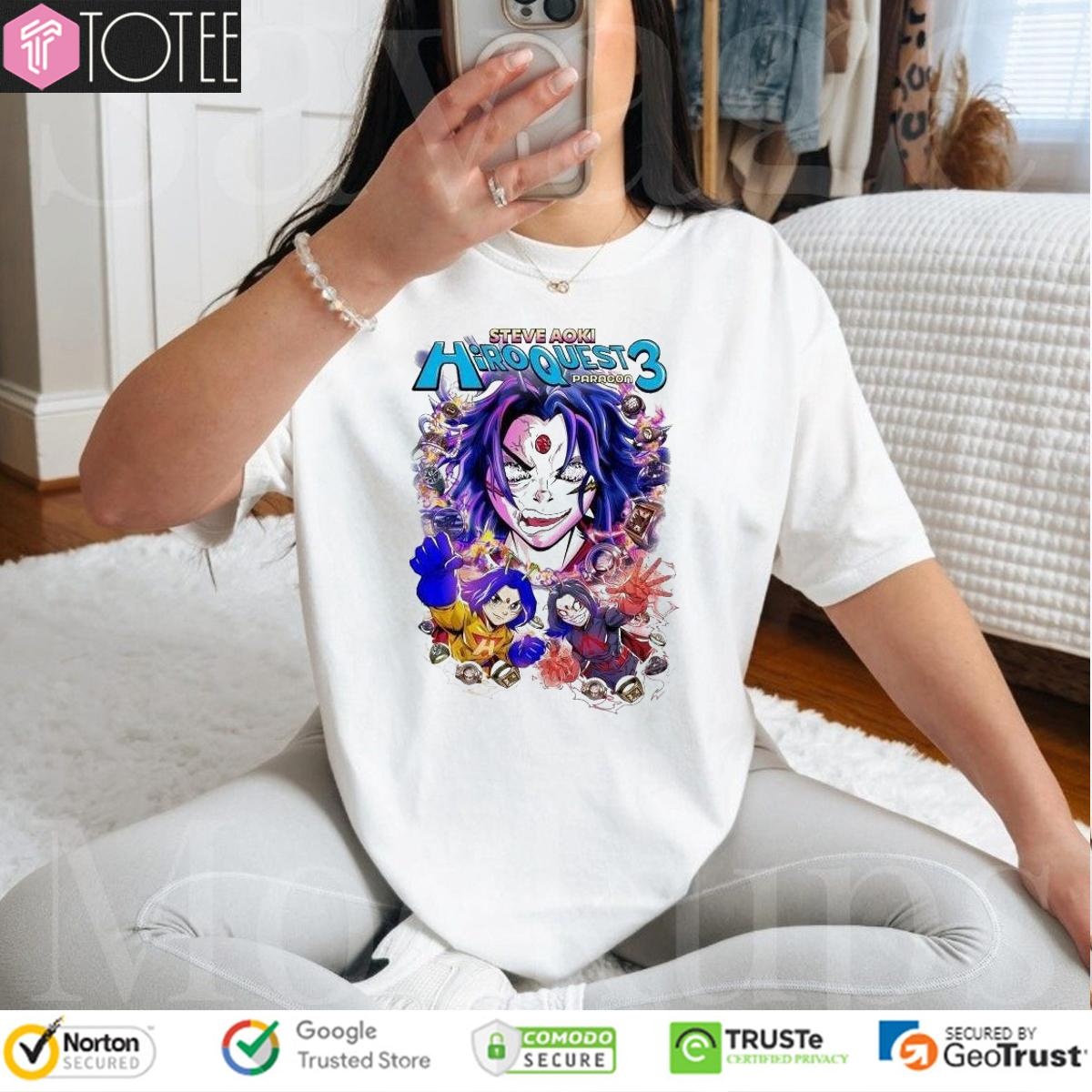 Steve Aoki Hiroquest 3 Summer Tour 2025 Shirt 4