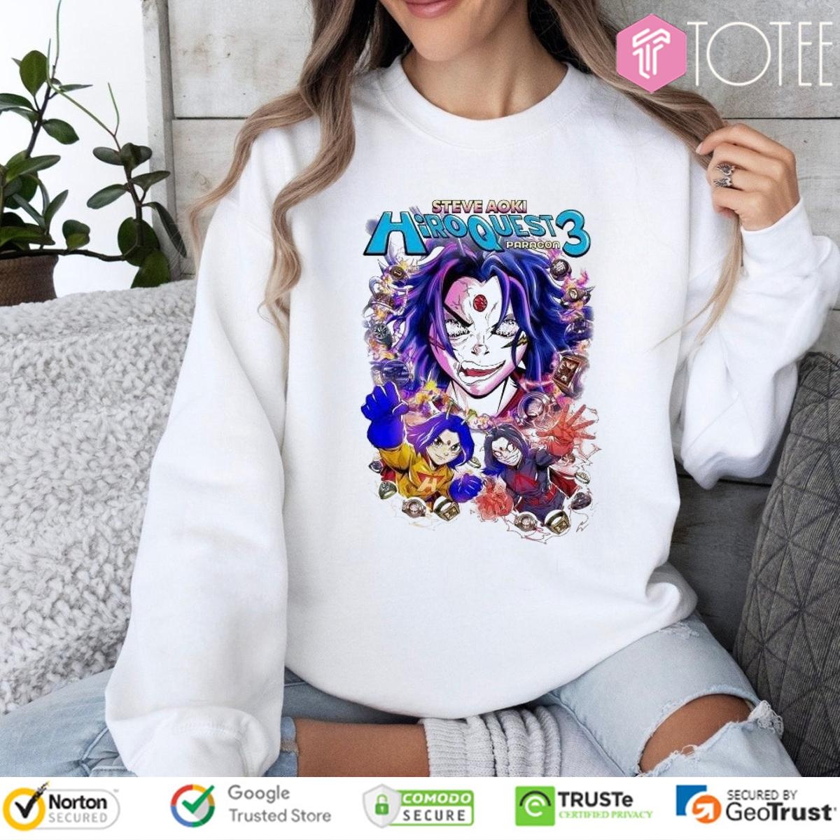 Steve Aoki Hiroquest 3 Summer Tour 2025 Shirt 3