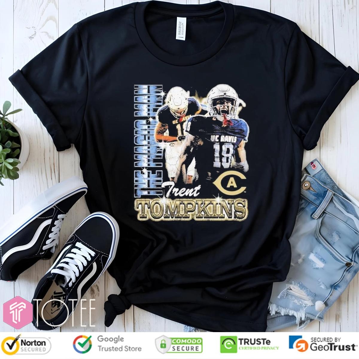 Trent Tompkins The Magic Man Uc Davis Aggies Picture Collage Shirt 1