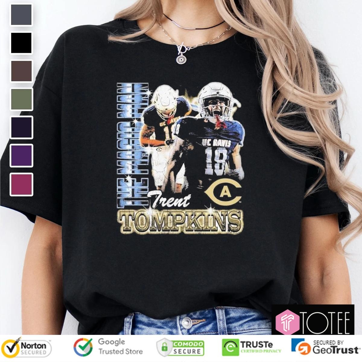 Trent Tompkins The Magic Man Uc Davis Aggies Picture Collage Shirt 4