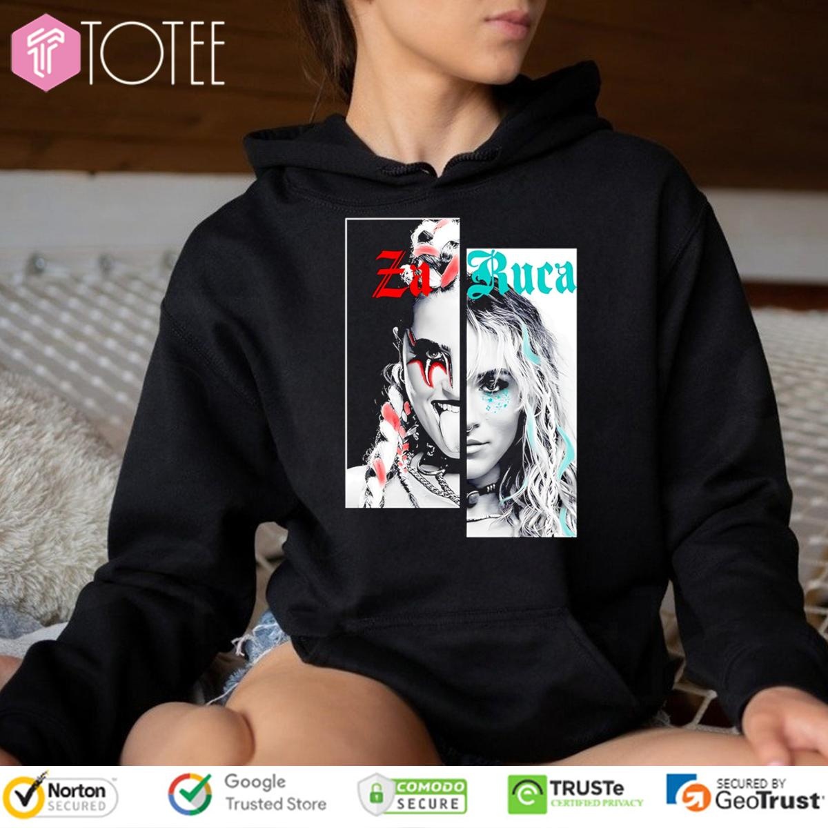 Zaruca Wwe Faces T-shirt 2