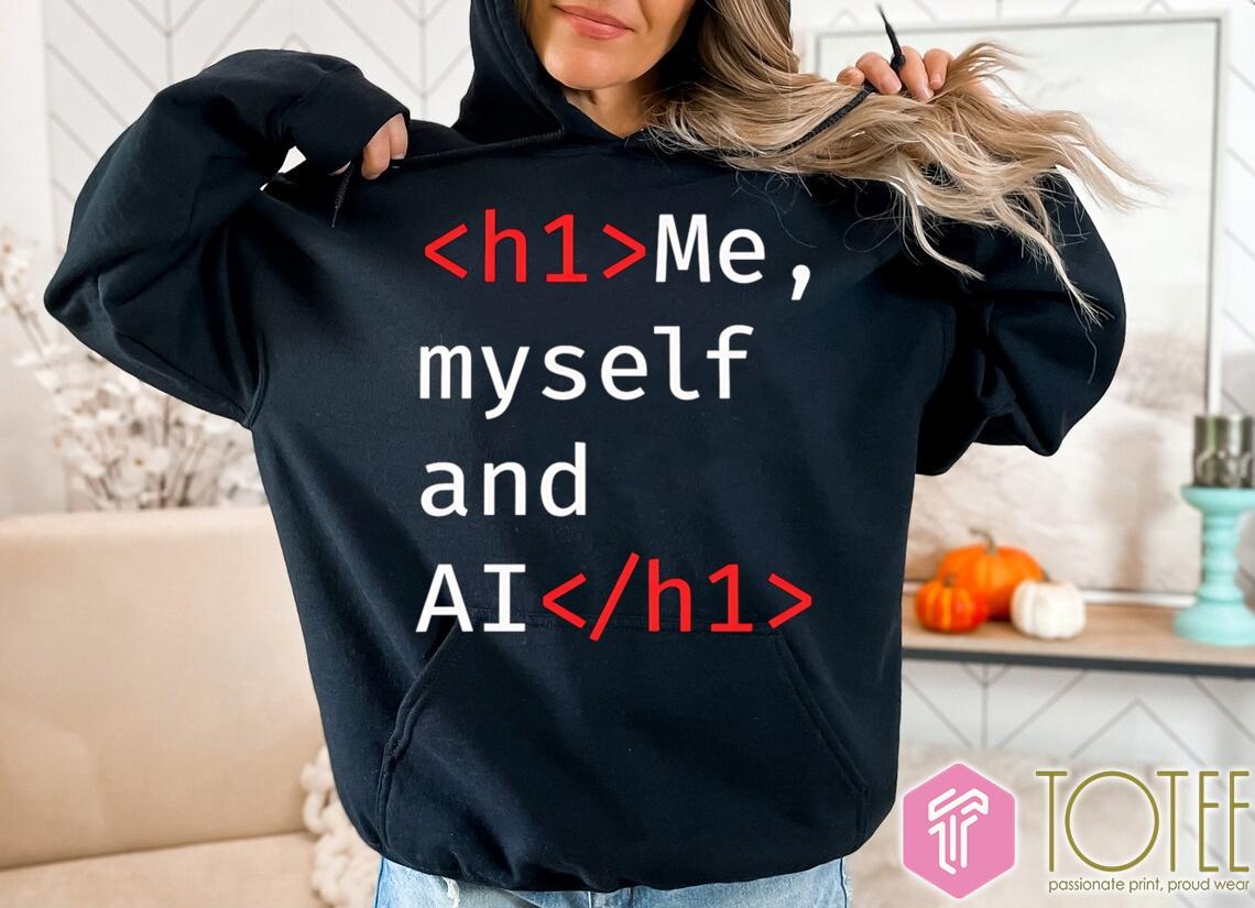 Me Myself And Ai Code H1 T-shirt 2