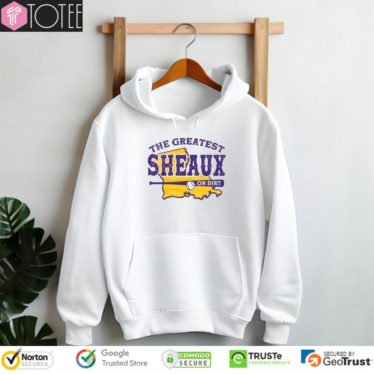 Tigers Baseball The Greatest Sheaux On Dirt T-shirt 2