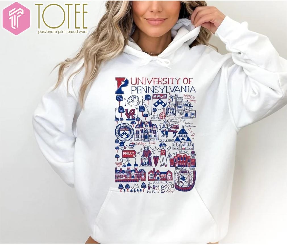 University Of Pennsylvania Art Illustration T-shirt 2