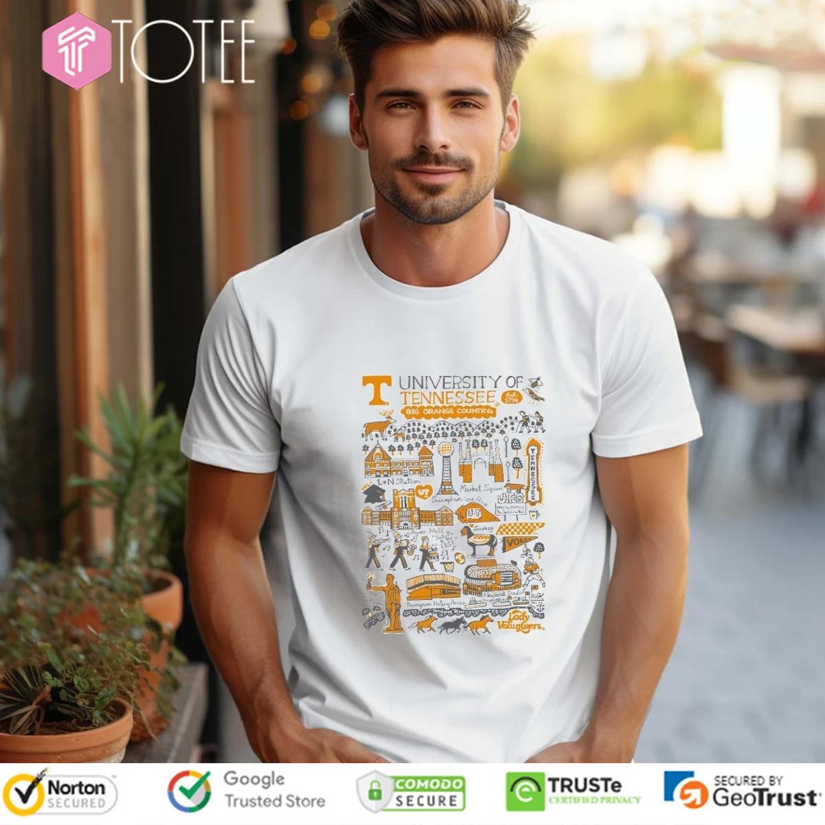 University Of Tennessee Art Illustration T-shirt