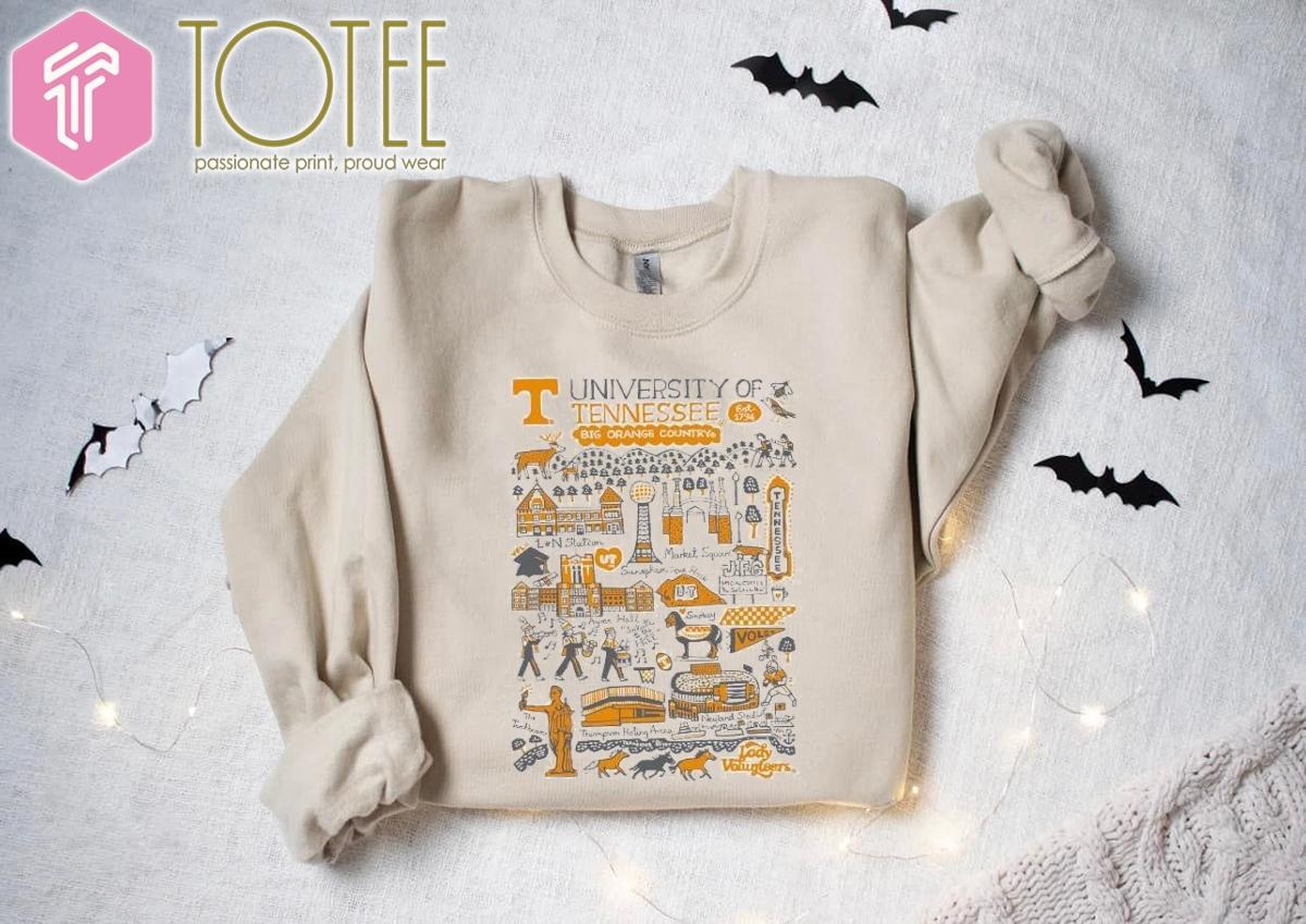 University Of Tennessee Art Illustration T-shirt 3