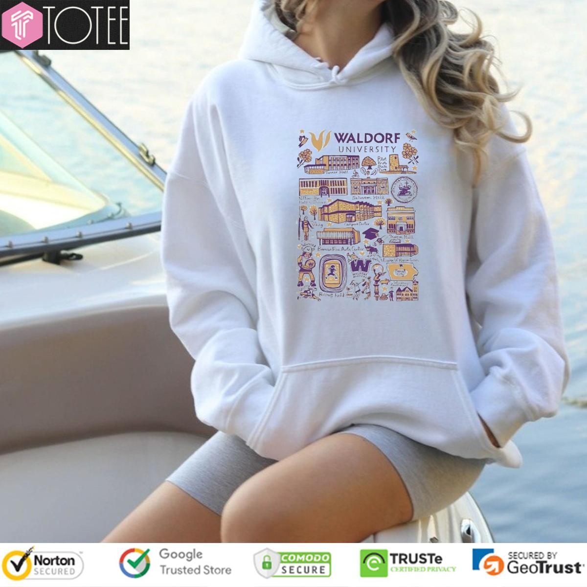 Waldorf University Art Illustration T-shirt 2