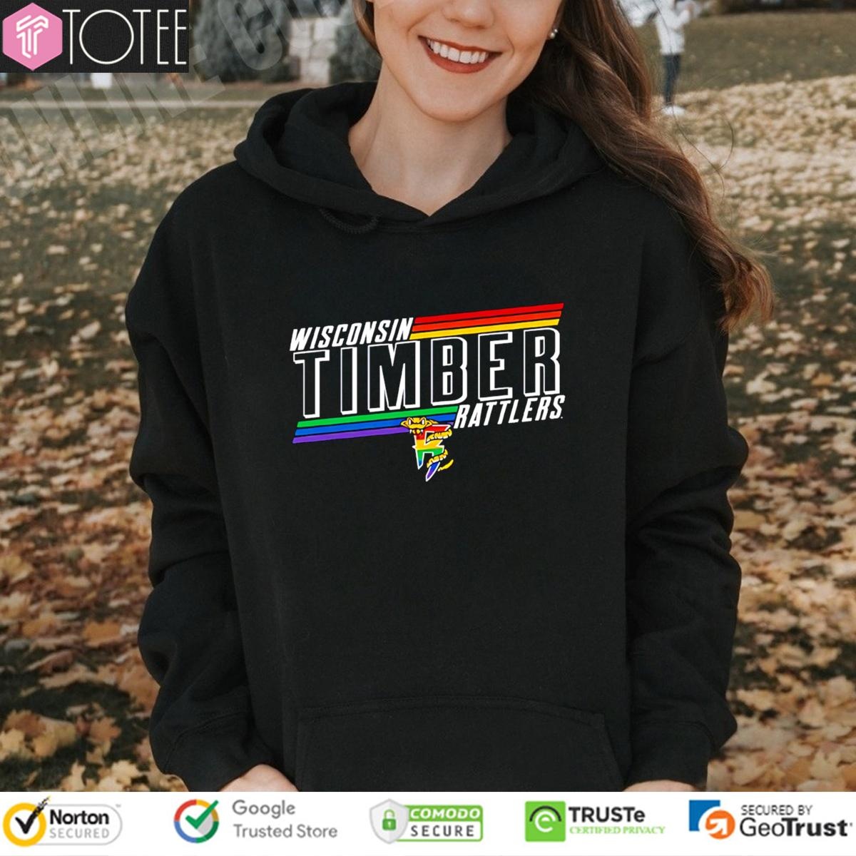 Wisconsin Timber Rattlers Baseball Pride Night Lgbt T-shirt 2