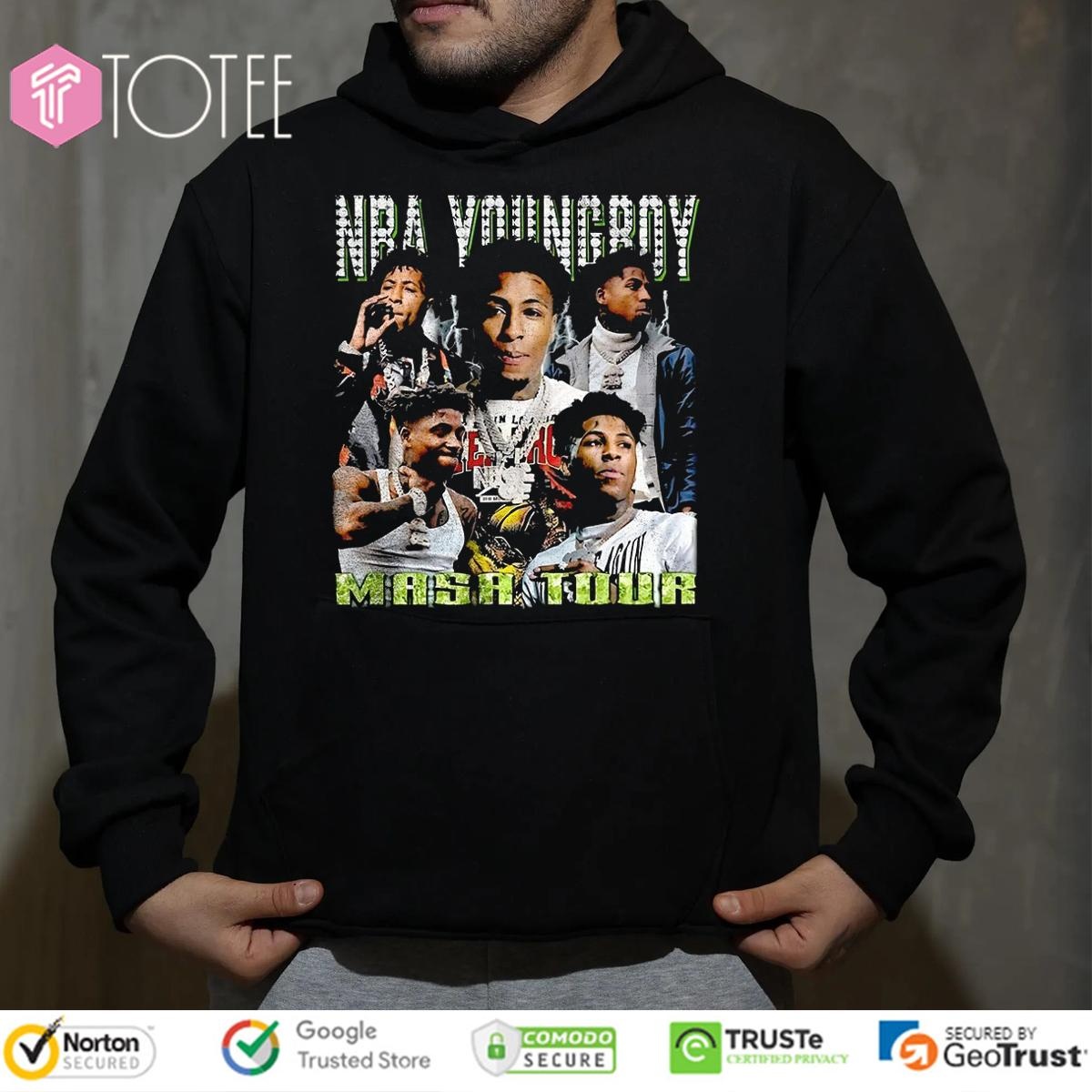 Nba Youngboy Masa Tour Graphic T-shirt 2