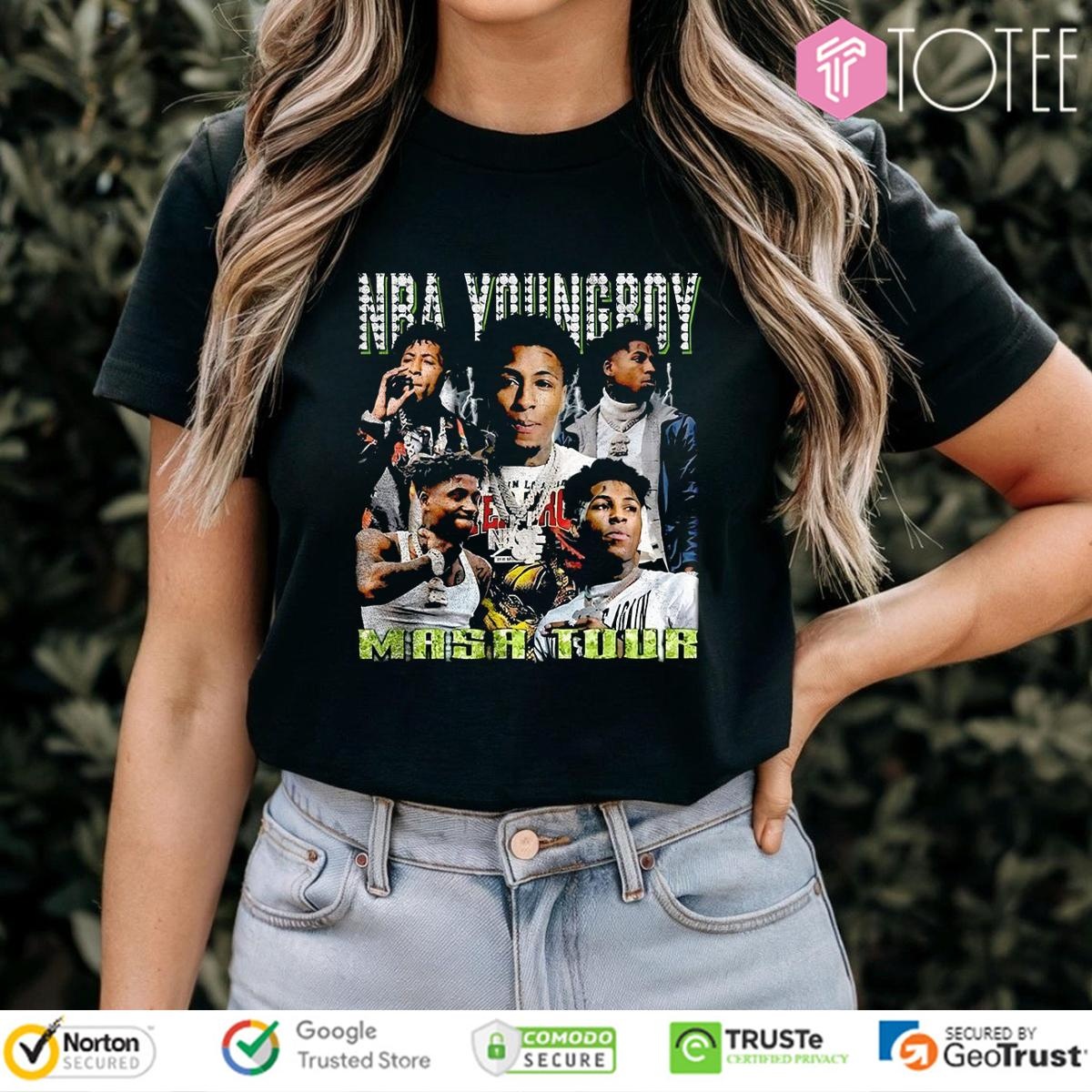 Nba Youngboy Masa Tour Graphic T-shirt 4