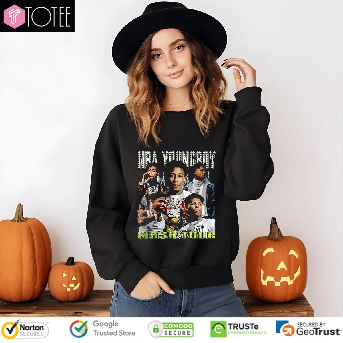 Nba Youngboy Masa Tour Graphic T-shirt 3