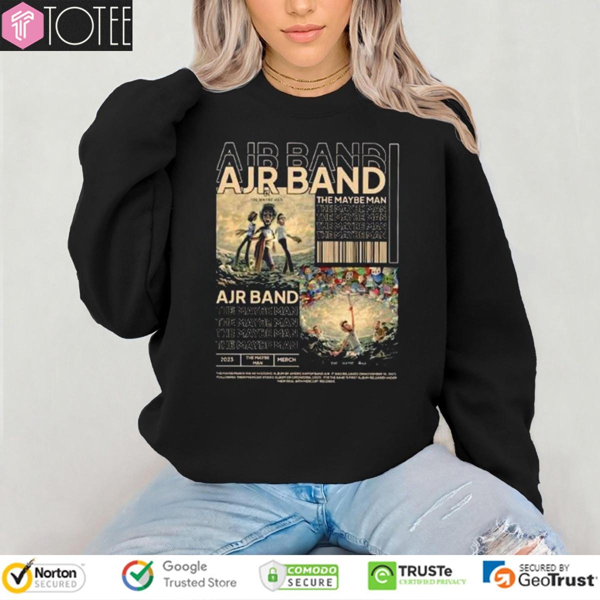 Ajr Band The May Be Man Tour 2024 T-shirt 3