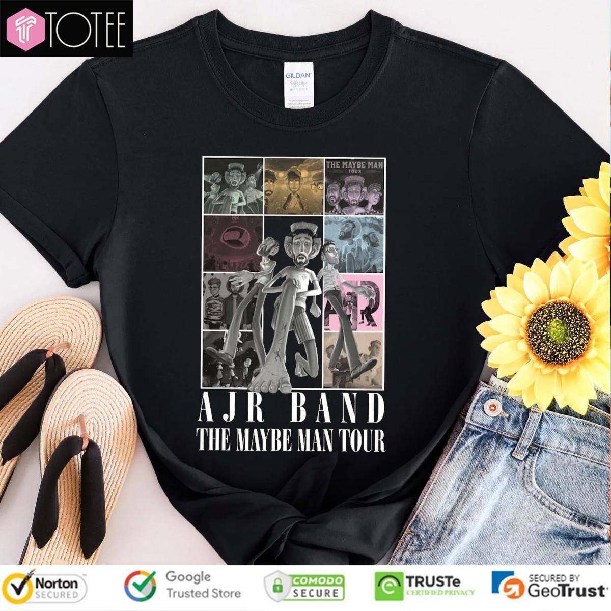 Ajr Band The May Be Man Tour Ver Eras Tour T-shirt 1