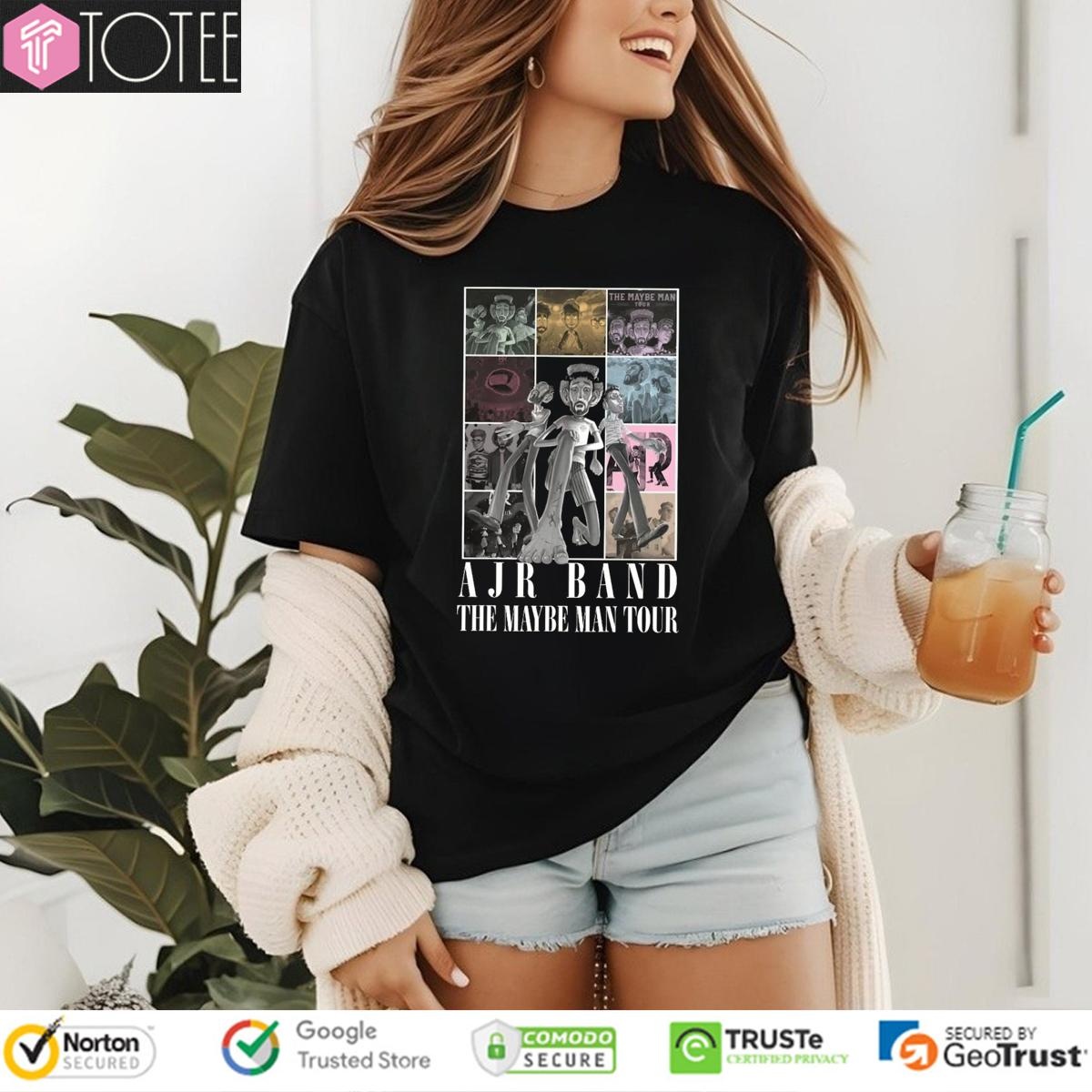 Ajr Band The May Be Man Tour Ver Eras Tour T-shirt 4