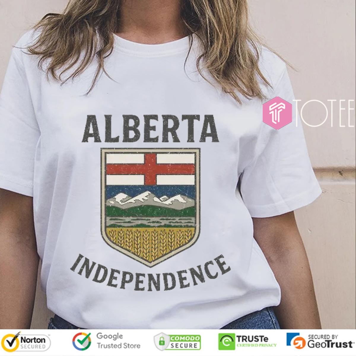 Alberta Independence Canada Patriotic T-shirt 4