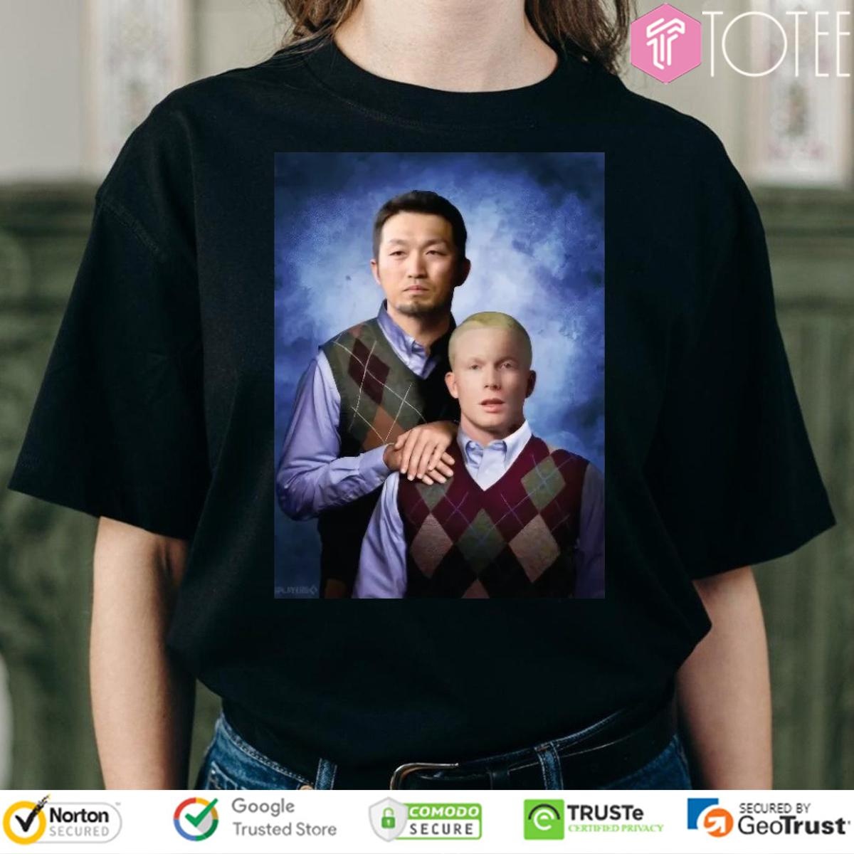 Chicago Cubs Pca Pete Crow-Armstrong Seiya Suzuki Parody Step Brothers T-shirt 1