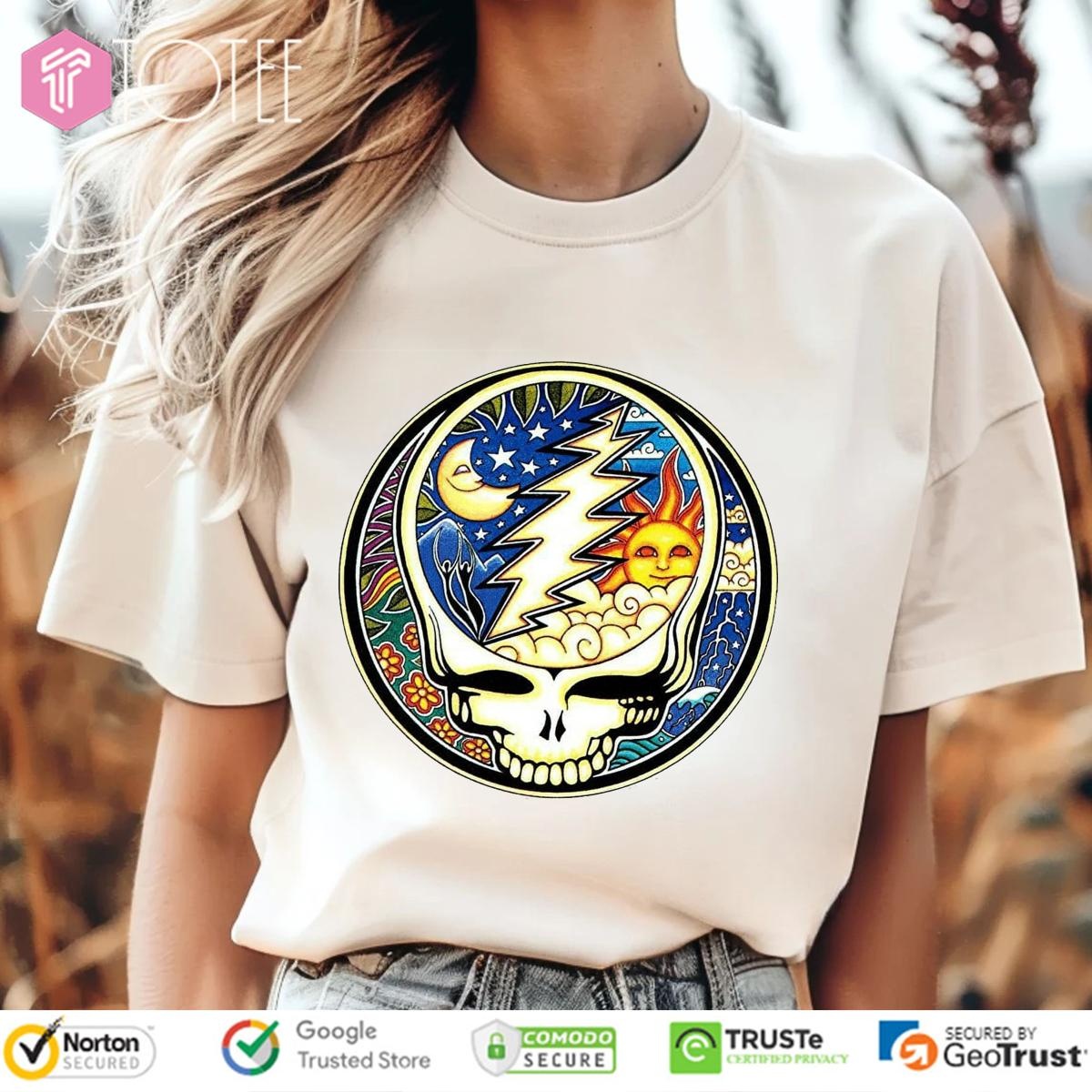 Dan Morris Steal Your Face Grateful Dead T-shirt 1