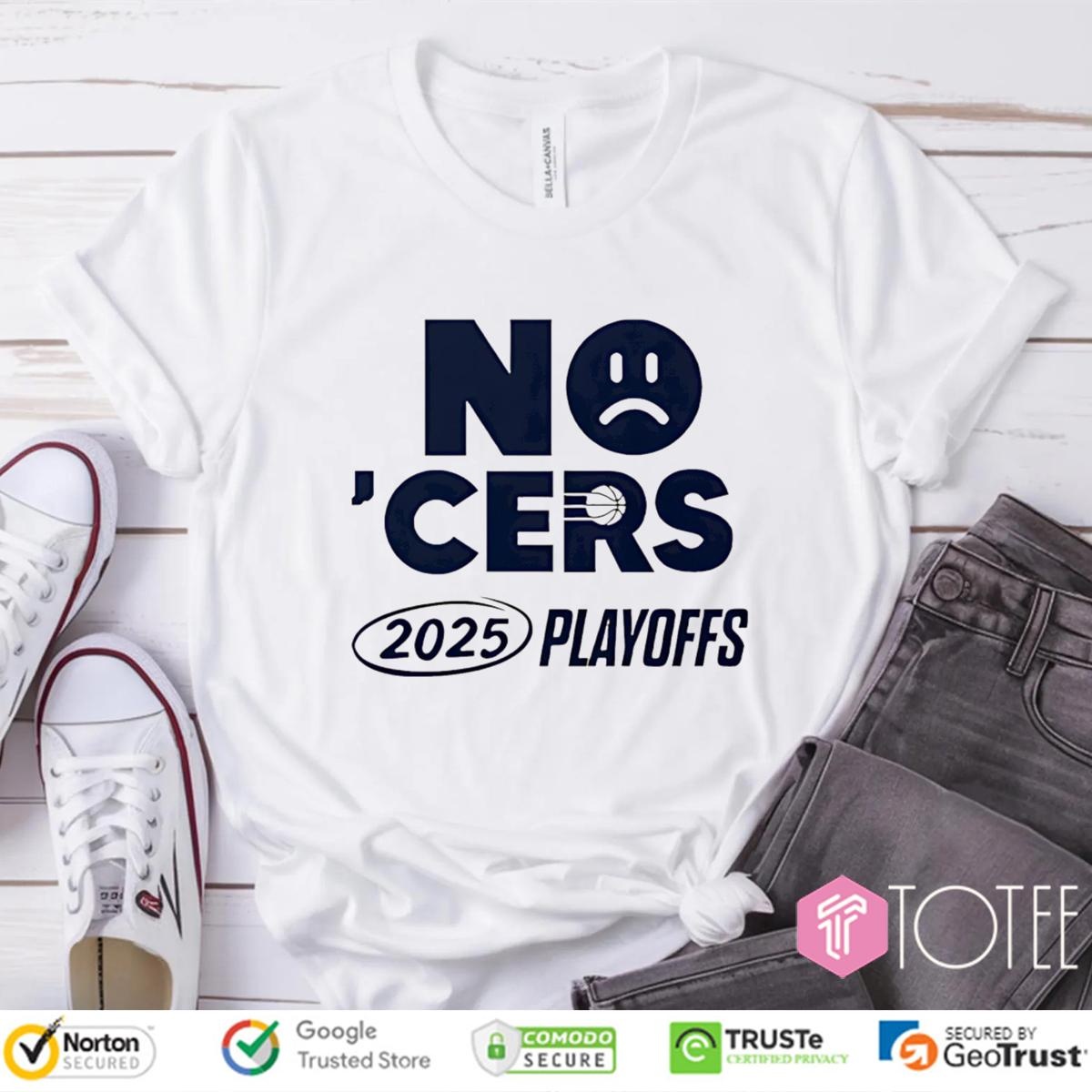 No Cers Indiana Pacers 2025 Playoffs Nba Finals T-shirt 4