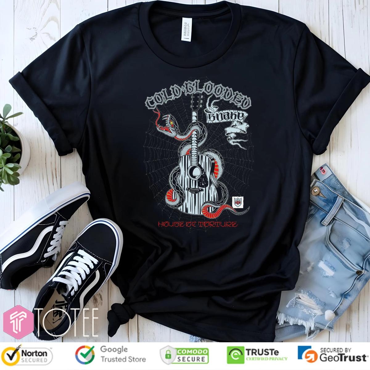Seiya Sanada Tokyo Hiro Cold Blooded Snake House Of Torture T-shirt 1