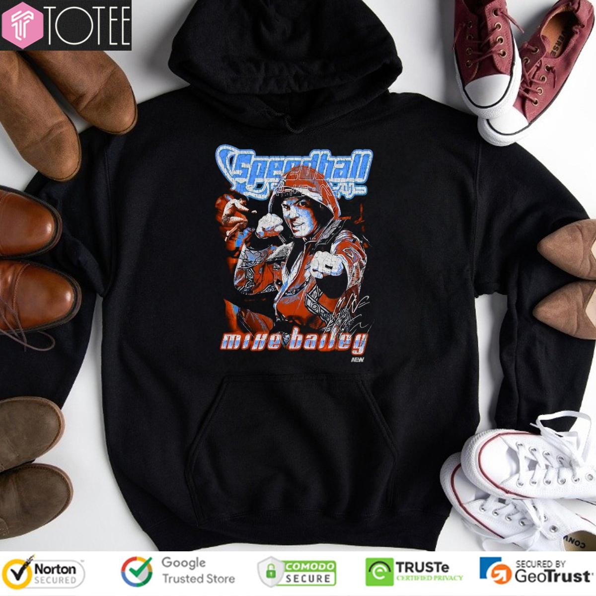 Speedball Mike Bailey Time Adventure Beefy Aew Signature T-shirt 2