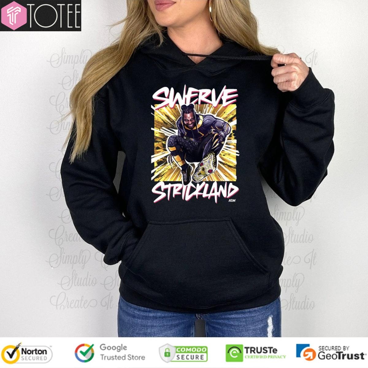 Swerve Strickland Aew Graphic T-shirt 2