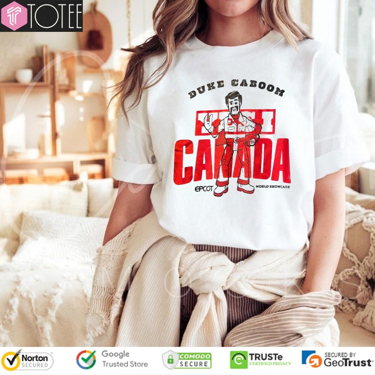Yes I Canada Epcot World Showcase Duke Caboom T-shirt 4