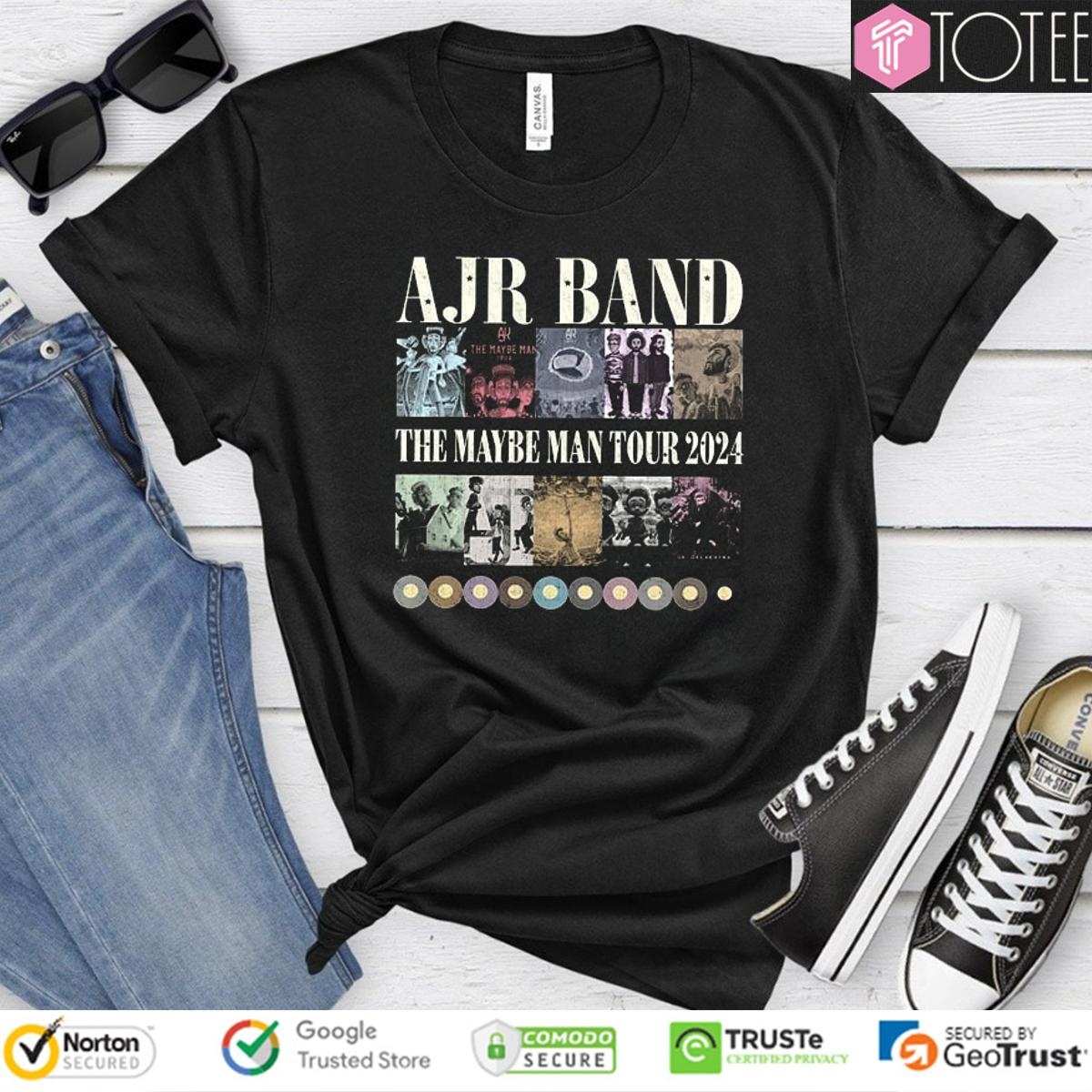 The Maybe Man Tour Ajr Band Concert 2024 T-shirt