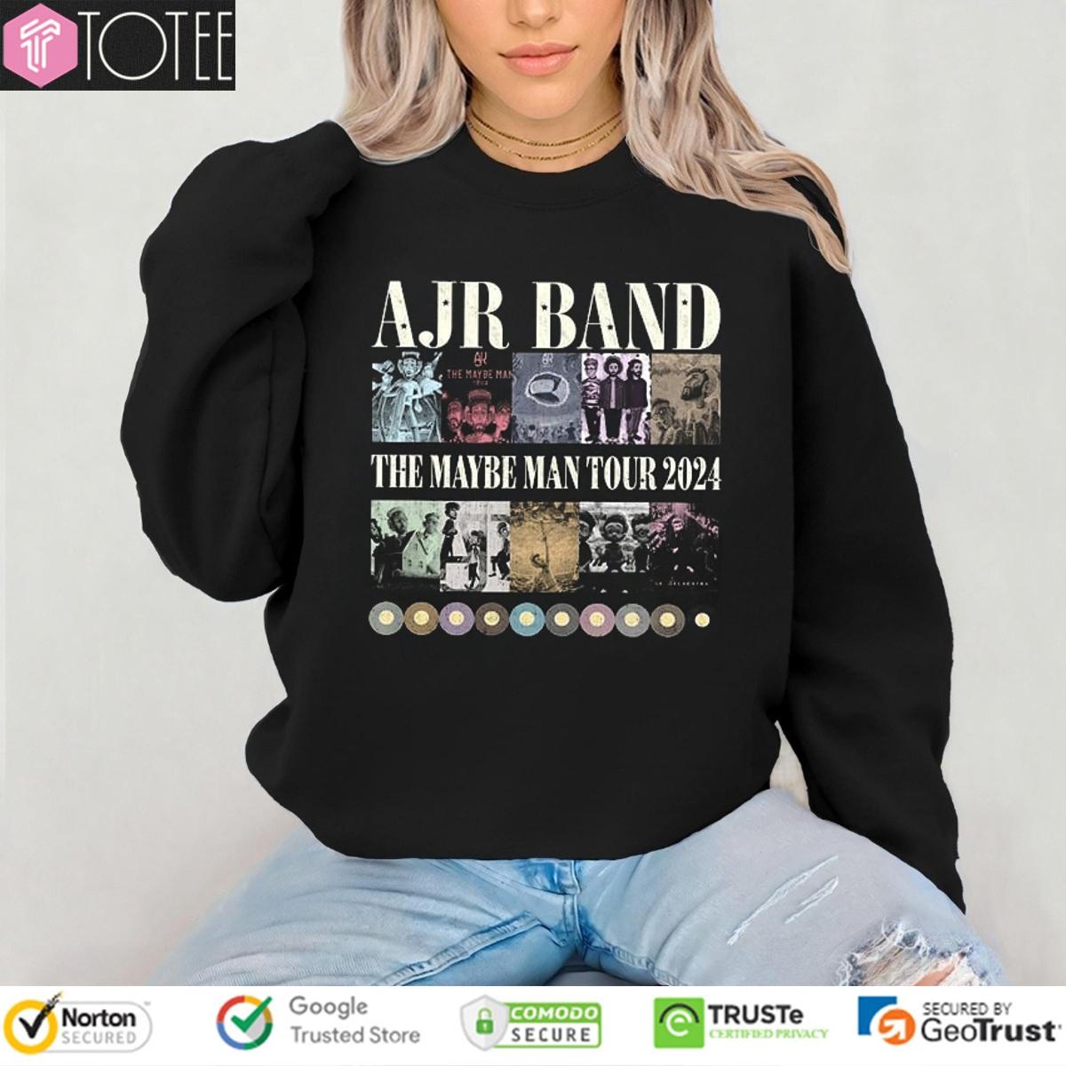 The Maybe Man Tour Ajr Band Concert 2024 T-shirt 3